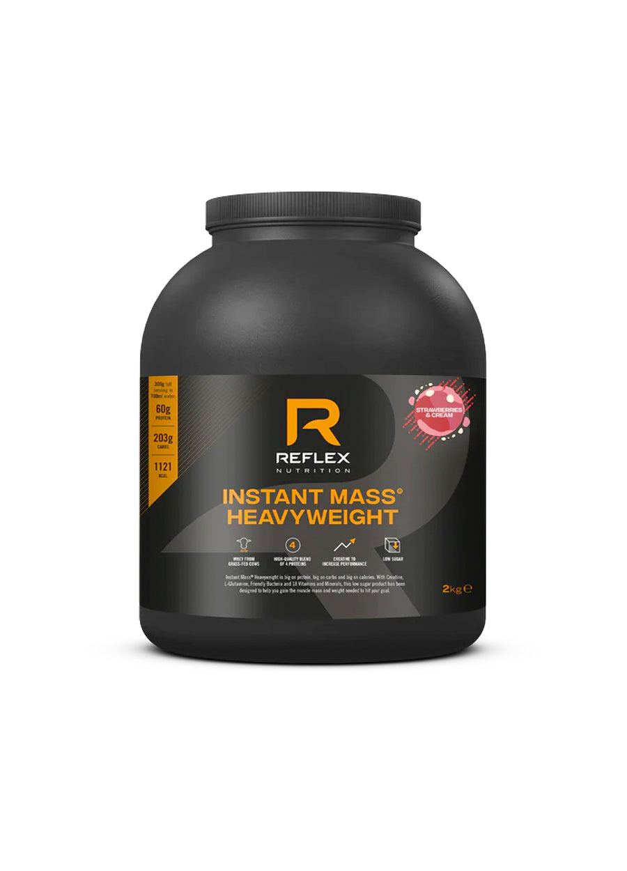 Reflex Nutrition Instant Mass Heavyweight 2000g Strawberries & Cream