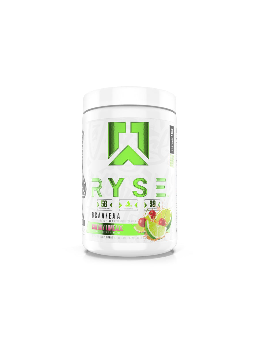 RYSE Supplements BCAA + EAA 378g Cherry Limeade Framsida
