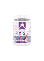 RYSE loaded pre-burk med Bazooka Classic Grape-smak, framsida och lila grafik