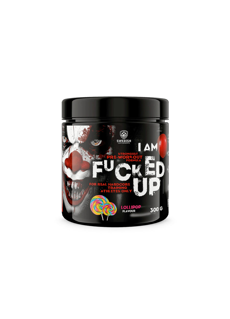 Swedish Supplements F*cked Up Joker Edition PWO 300g Lollipop Framsida