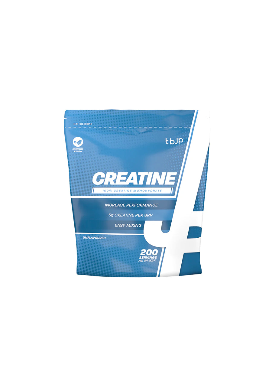 Trained by JP Creatine Unflavoured 1kg Framsida