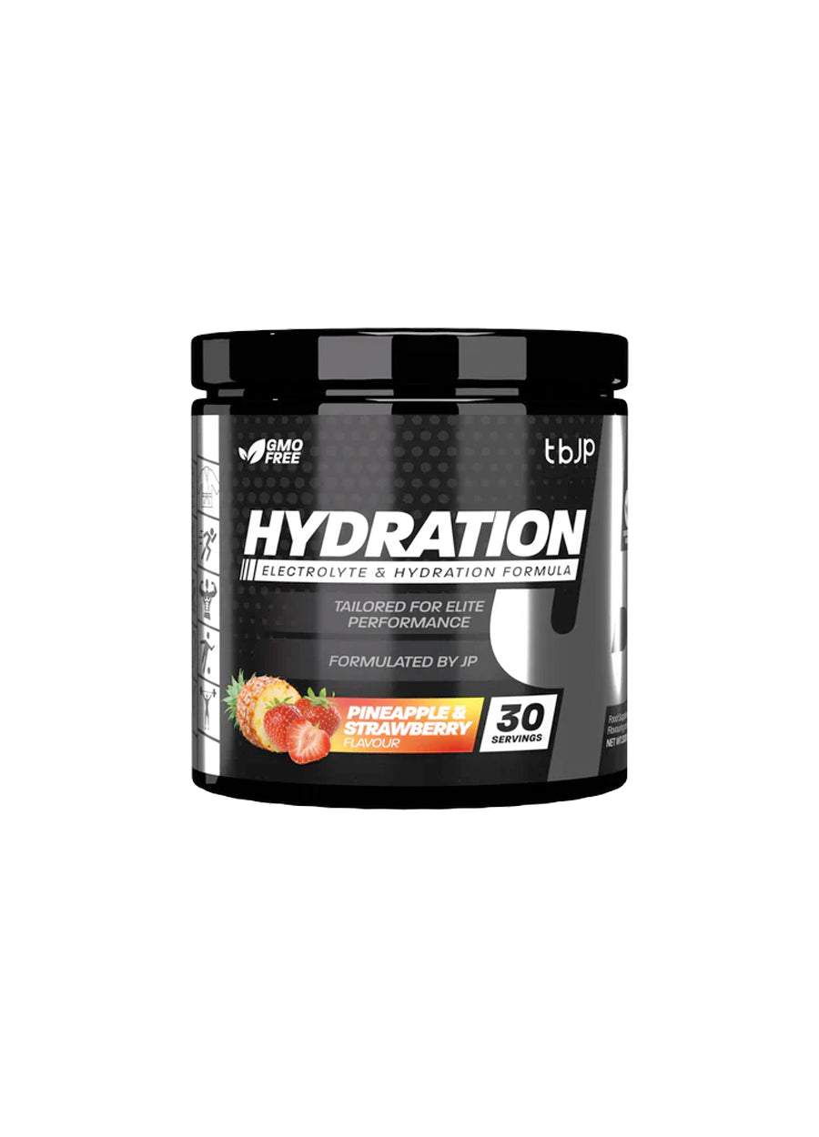 Trained by JP Hydration 300g Pineapple & Strawberry Framsida