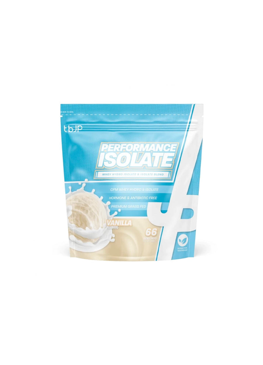 Trained by JP Performance Isolate Vassleproteinisolat 2kg Vanilla Framsida