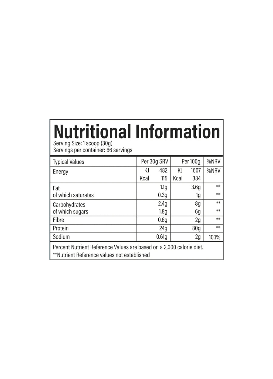Trained by JP Performance Isolate Vassleproteinisolat 2kg Innehåll