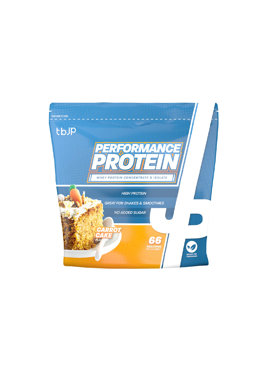 Trained by JP Performance Protein 2000g Carrot Cake framsida