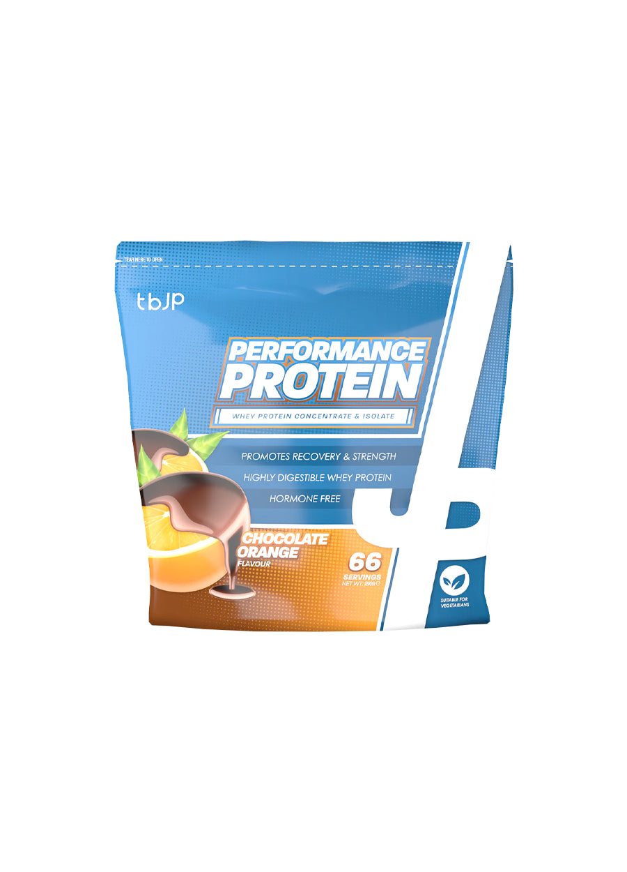 Trained by JP Performance Protein 2000g Chocolate Orange framsida