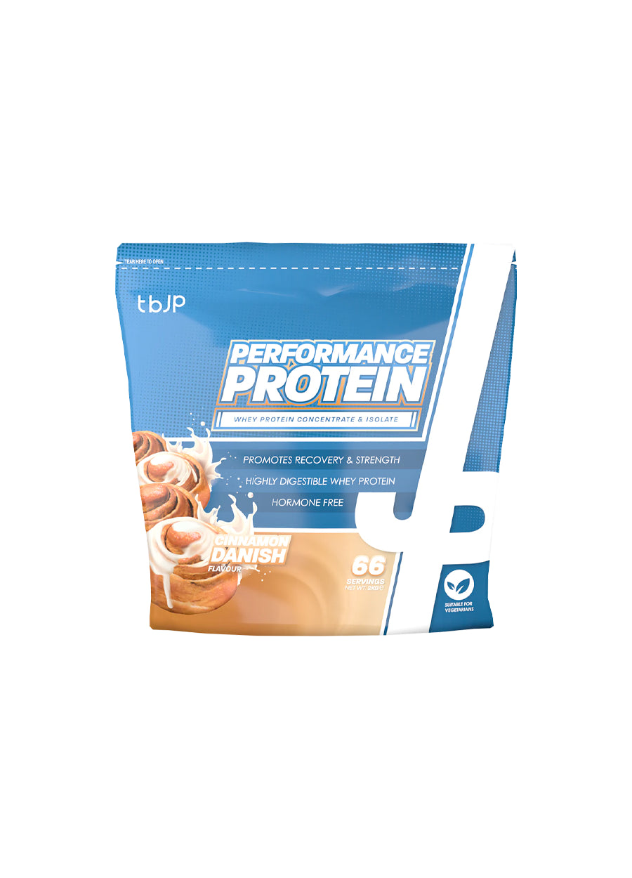 Trained by JP Performance Protein 2000g Cinnamon Danish framsida