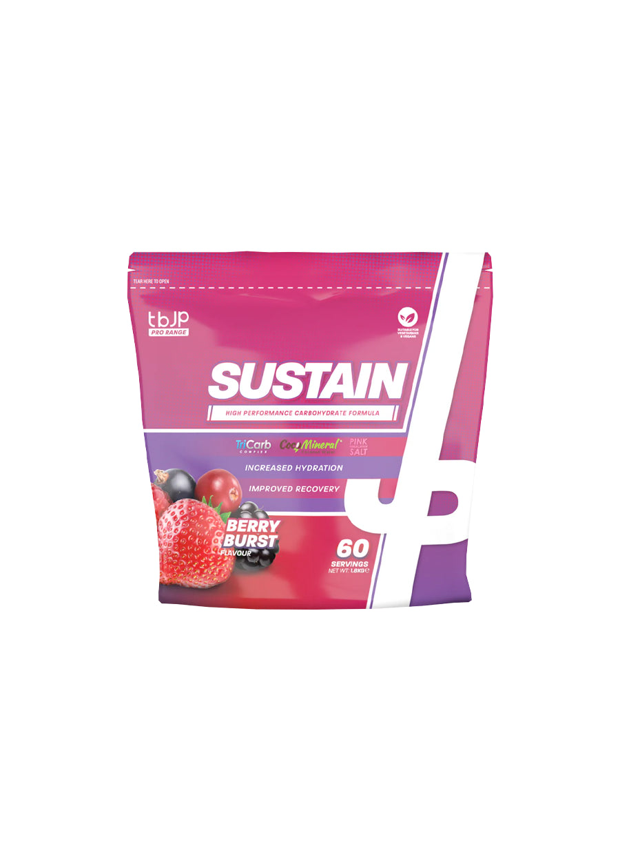Trained by JP Sustain 1,8kg Berry Burst Framsida