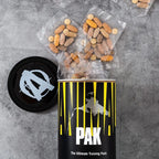 Animal Pak burk och lock samt tabletter i påsar
