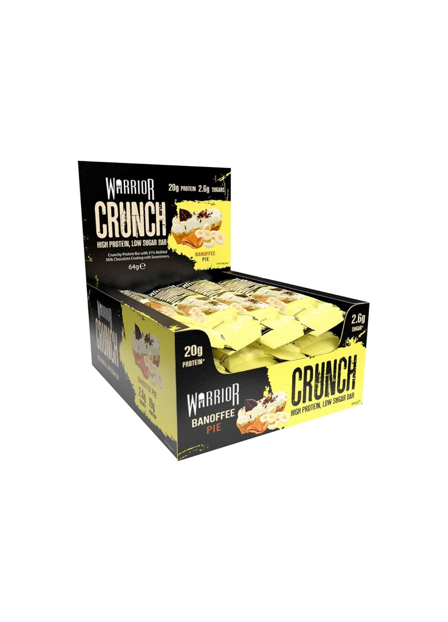 Warrior Crunch Bar 12 x 64 g Banoffee Pie