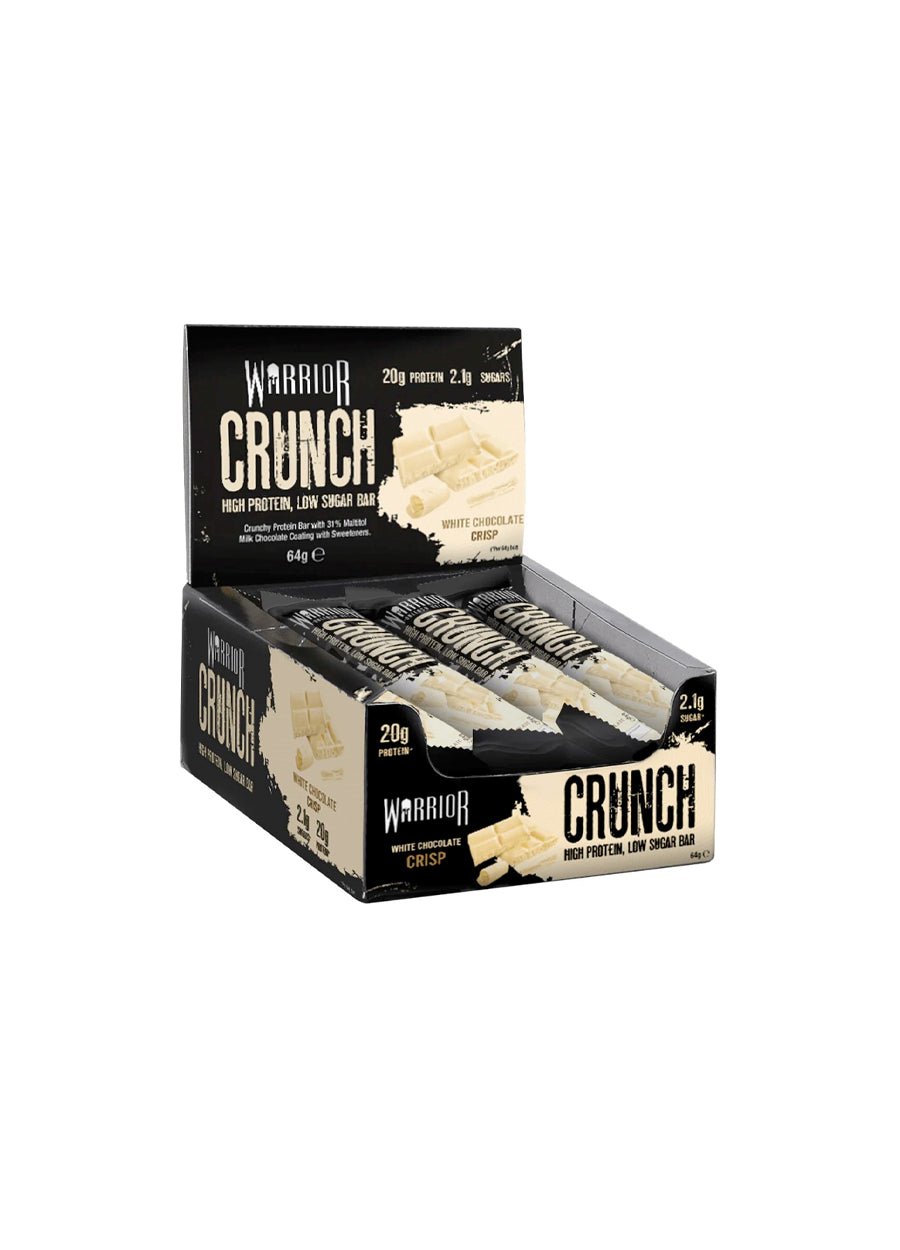 Warrior Crunch Bar 12 x 64 g White Chocolate Crisp