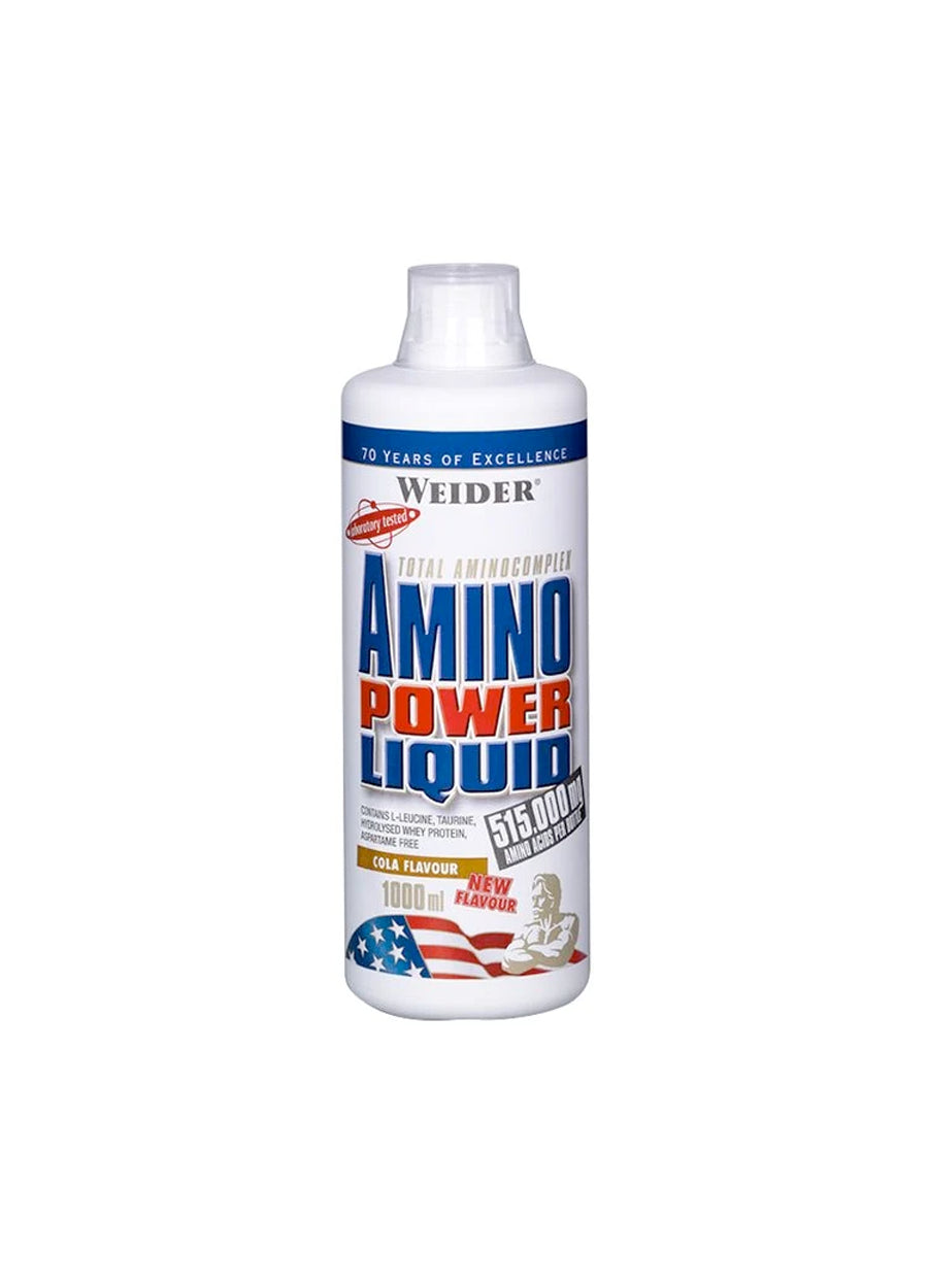 Weider Amino Power Liquid 1000ml Cola Framsida
