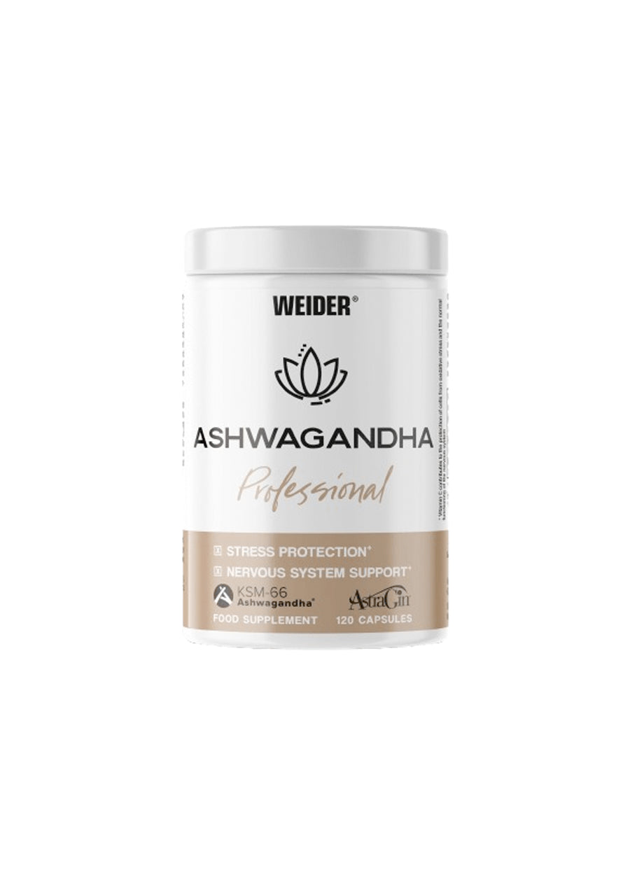 Weider Ashwagandha Professional 120 Kapslar Framsida