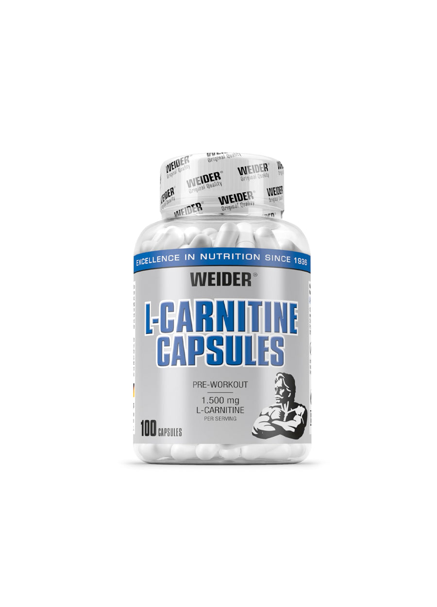 Weider L-Carnitine Capsules 100 Kapslar Framsida