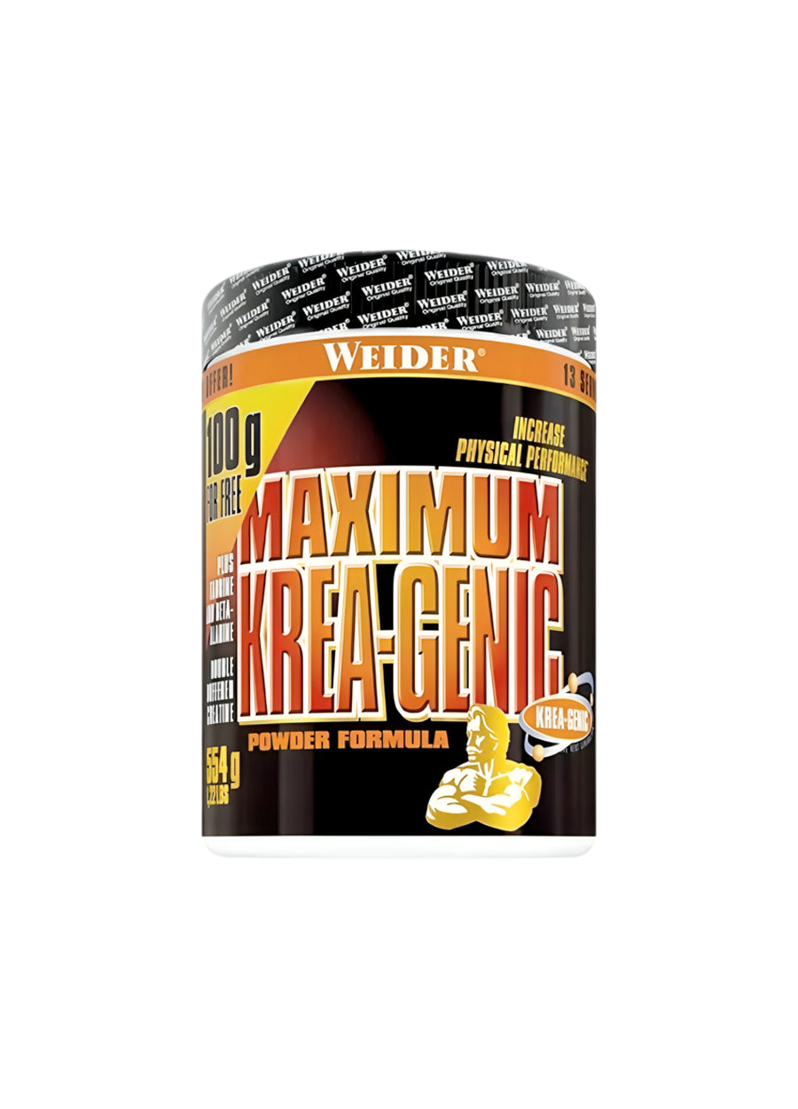 Weider Maximum Krea-Genic Powder 554g Framsida