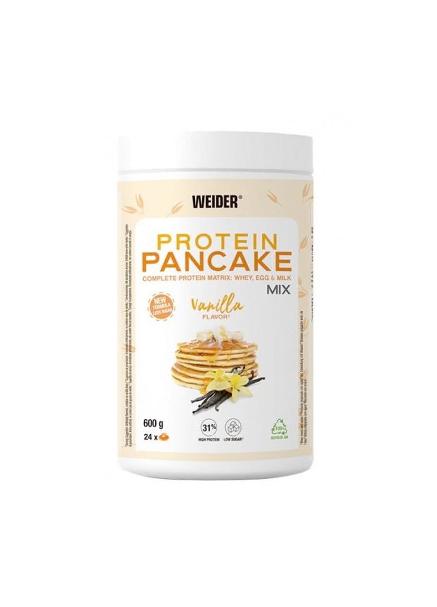 Weider Protein Pancake Mix 600g Vanilla Framsida